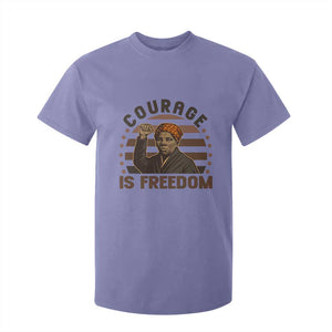 Harriet Tubman Legacy T Shirt For Kid Courage Is Freedom