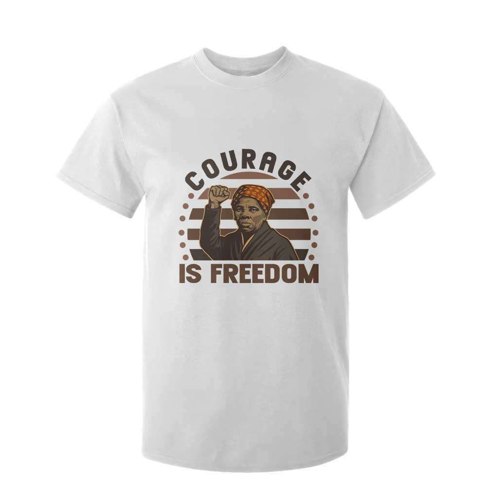 Harriet Tubman Legacy T Shirt For Kid Courage Is Freedom