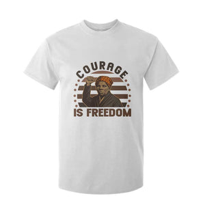 Harriet Tubman Legacy T Shirt For Kid Courage Is Freedom