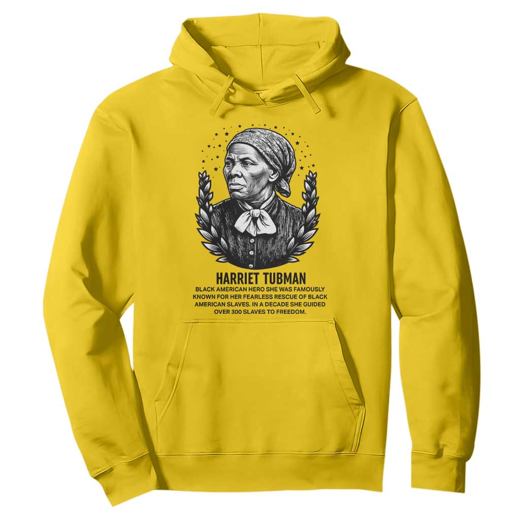 American Hero Harriet Tubman Hoodie Black History Leader Gift