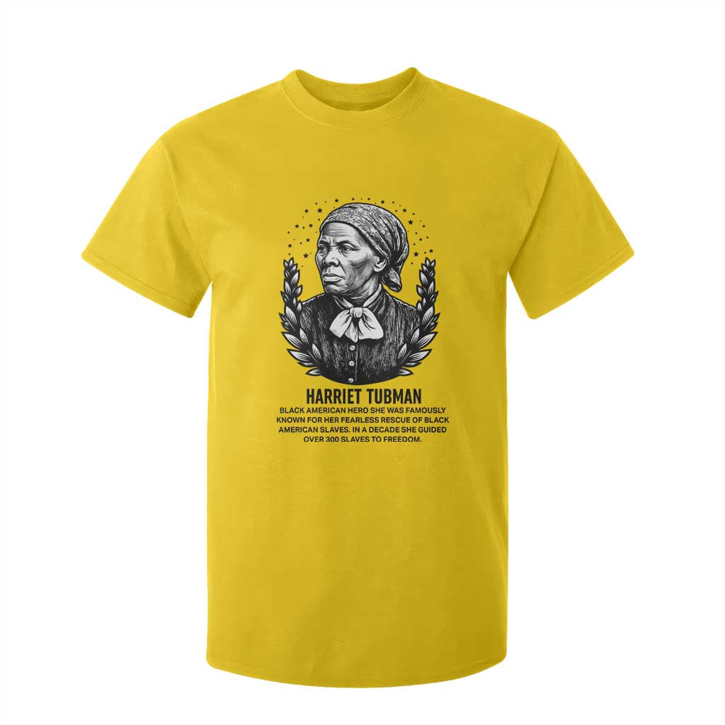 American Hero Harriet Tubman T Shirt For Kid Black History Leader Gift