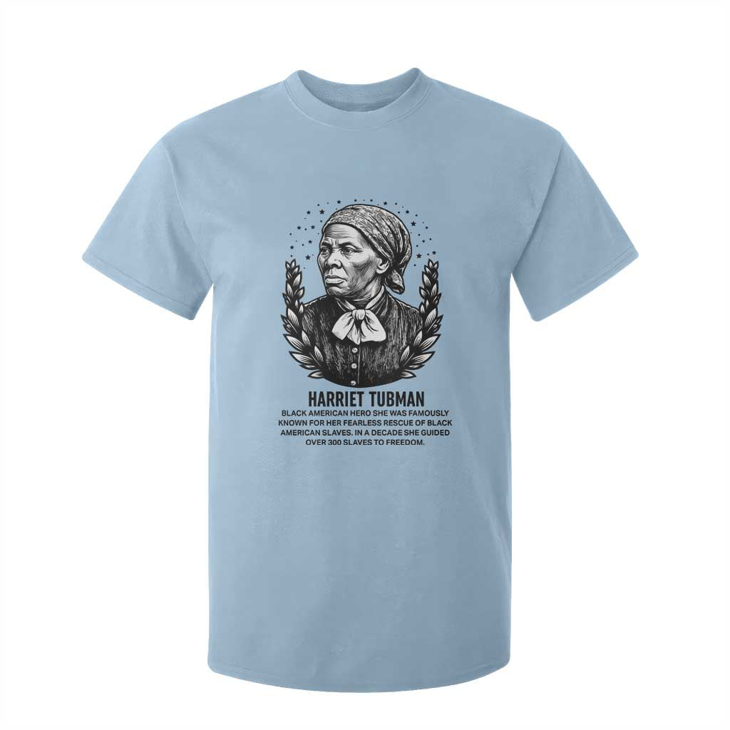 American Hero Harriet Tubman T Shirt For Kid Black History Leader Gift
