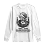 American Hero Harriet Tubman Long Sleeve Shirt Black History Leader Gift