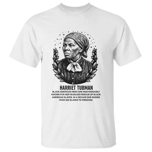 American Hero Harriet Tubman T Shirt Black History Leader Gift