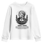 American Hero Harriet Tubman Youth Sweatshirt Black History Leader Gift