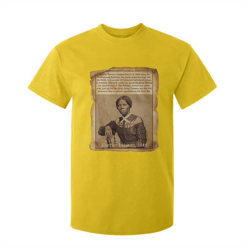 Harriet Tubman Tribute T Shirt For Kid Civil Rights Leader Black History Gift