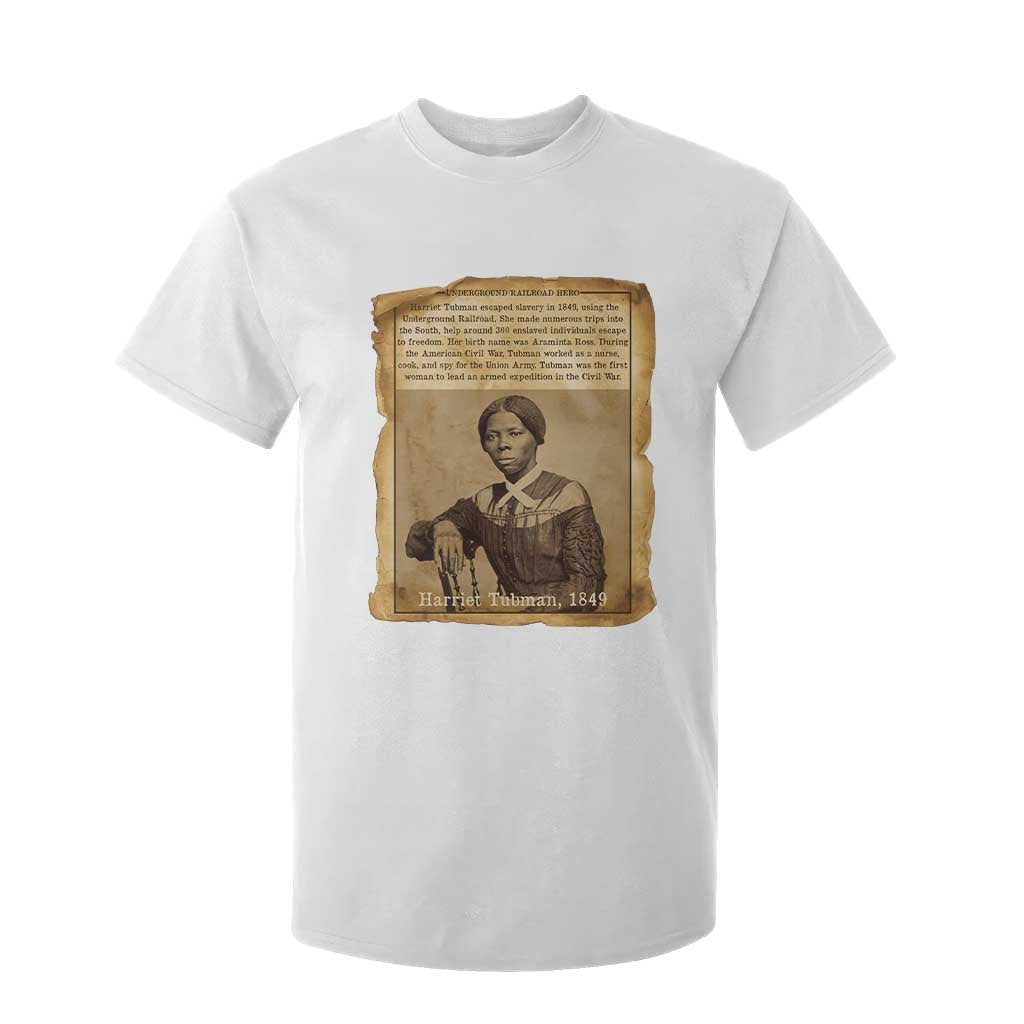 Harriet Tubman Tribute T Shirt For Kid Civil Rights Leader Black History Gift
