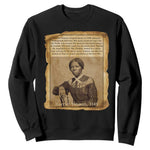 Harriet Tubman Tribute Sweatshirt Civil Rights Leader Black History Gift