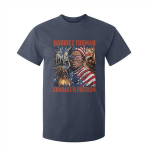 Harriet Tubman Courage Is Freedom T Shirt For Kid Black History Gift