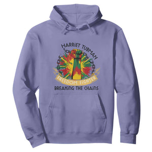 Harriet Tubman Hoodie Underground Railroad Hero Breaking Chains