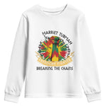 Harriet Tubman Youth Sweatshirt Underground Railroad Hero Breaking Chains
