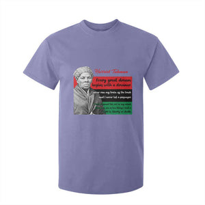 Harriet Tubman Quote T Shirt For Kid Pan African Flag Black History