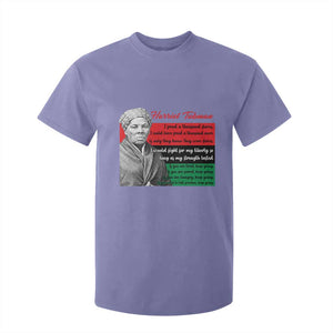 Harriet Tubman Legacy T Shirt For Kid Pan African Flag Freedom Fighter Quote