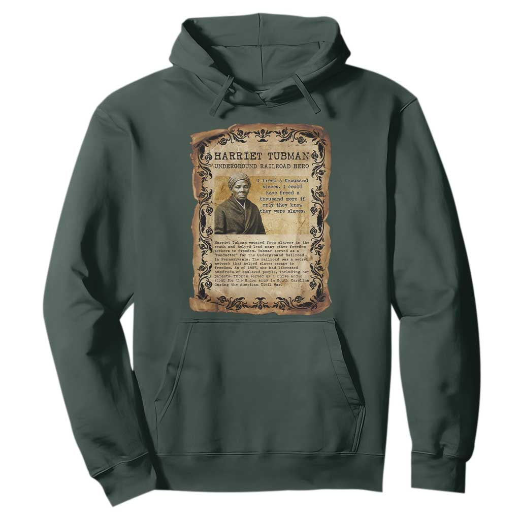 Harriet Tubman Hoodie Womens History Month Gift