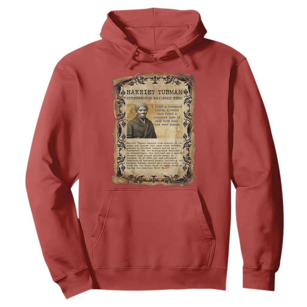 Harriet Tubman Hoodie Womens History Month Gift