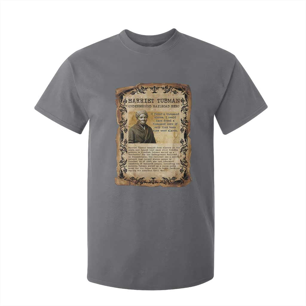 Harriet Tubman T Shirt For Kid Womens History Month Gift