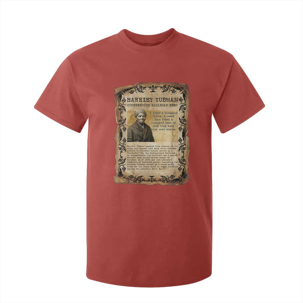 Harriet Tubman T Shirt For Kid Womens History Month Gift