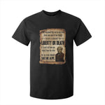 Harriet Tubman T Shirt For Kid Liberty Or Death Black History Legacy