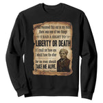 Harriet Tubman Sweatshirt Liberty Or Death Black History Legacy
