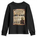 Harriet Tubman Youth Sweatshirt Liberty Or Death Black History Legacy