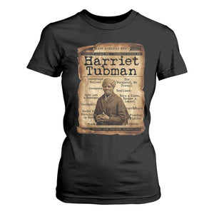 The Underground Railroad Hero T Shirt For Women Harriet Tubman Slavery Freedom Fighter Gift
