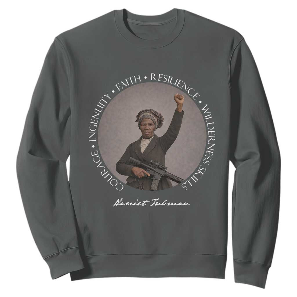 Harriet Tubman Leadership Sweatshirt Feminist History Gift