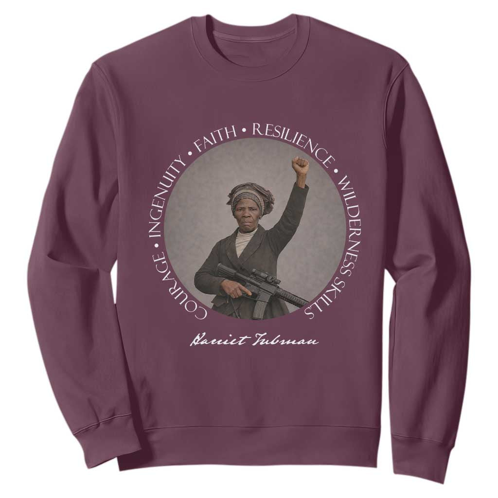 Harriet Tubman Leadership Sweatshirt Feminist History Gift