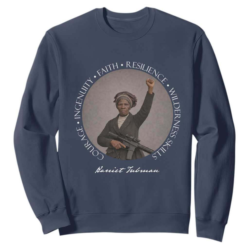 Harriet Tubman Leadership Sweatshirt Feminist History Gift