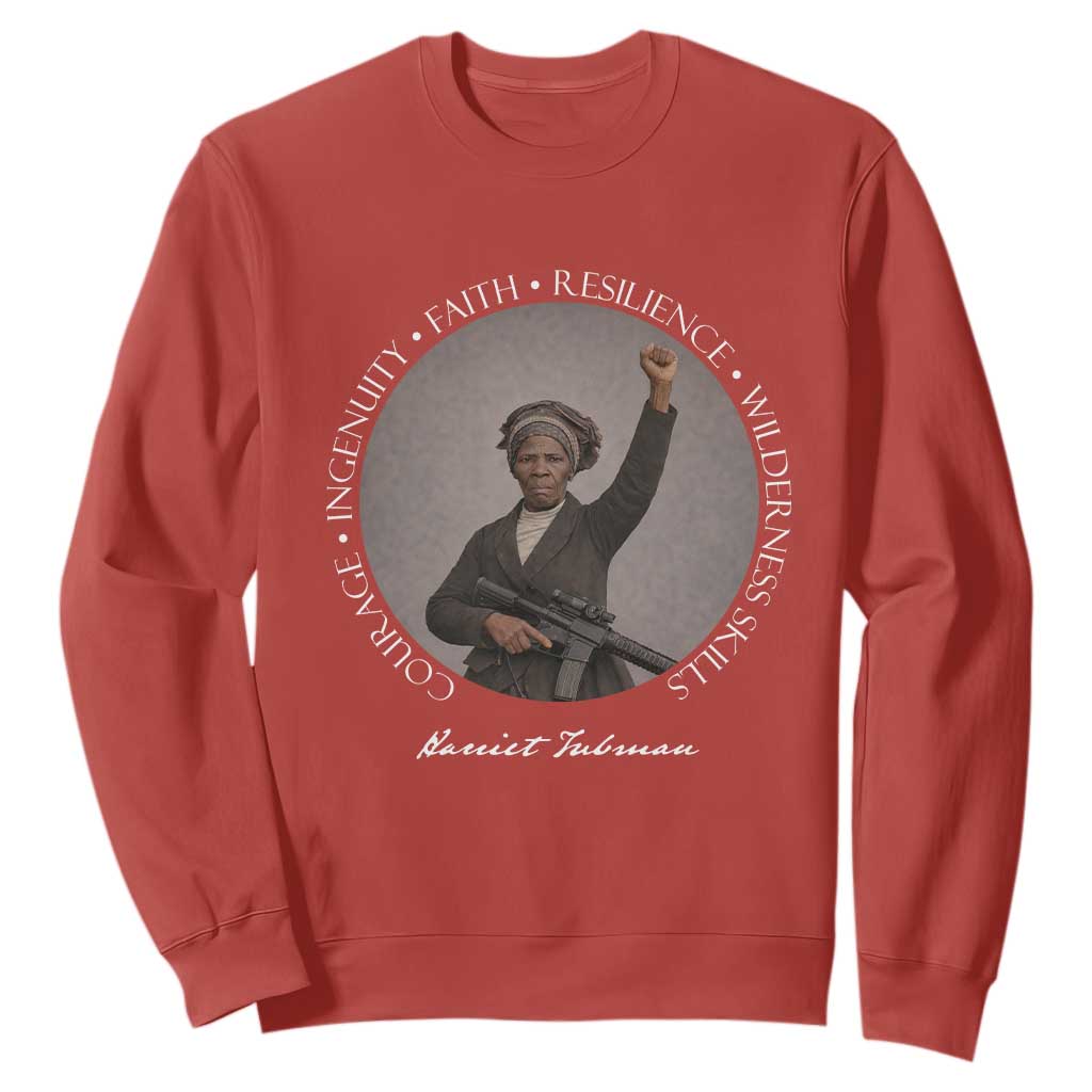 Harriet Tubman Leadership Sweatshirt Feminist History Gift