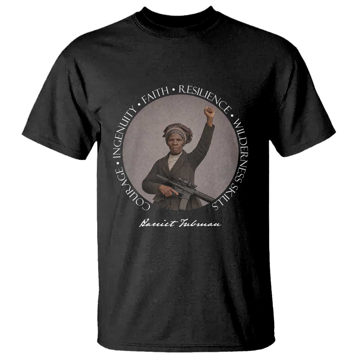 Harriet Tubman Leadership T Shirt Feminist History Gift