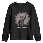 Harriet Tubman Leadership Youth Sweatshirt Feminist History Gift