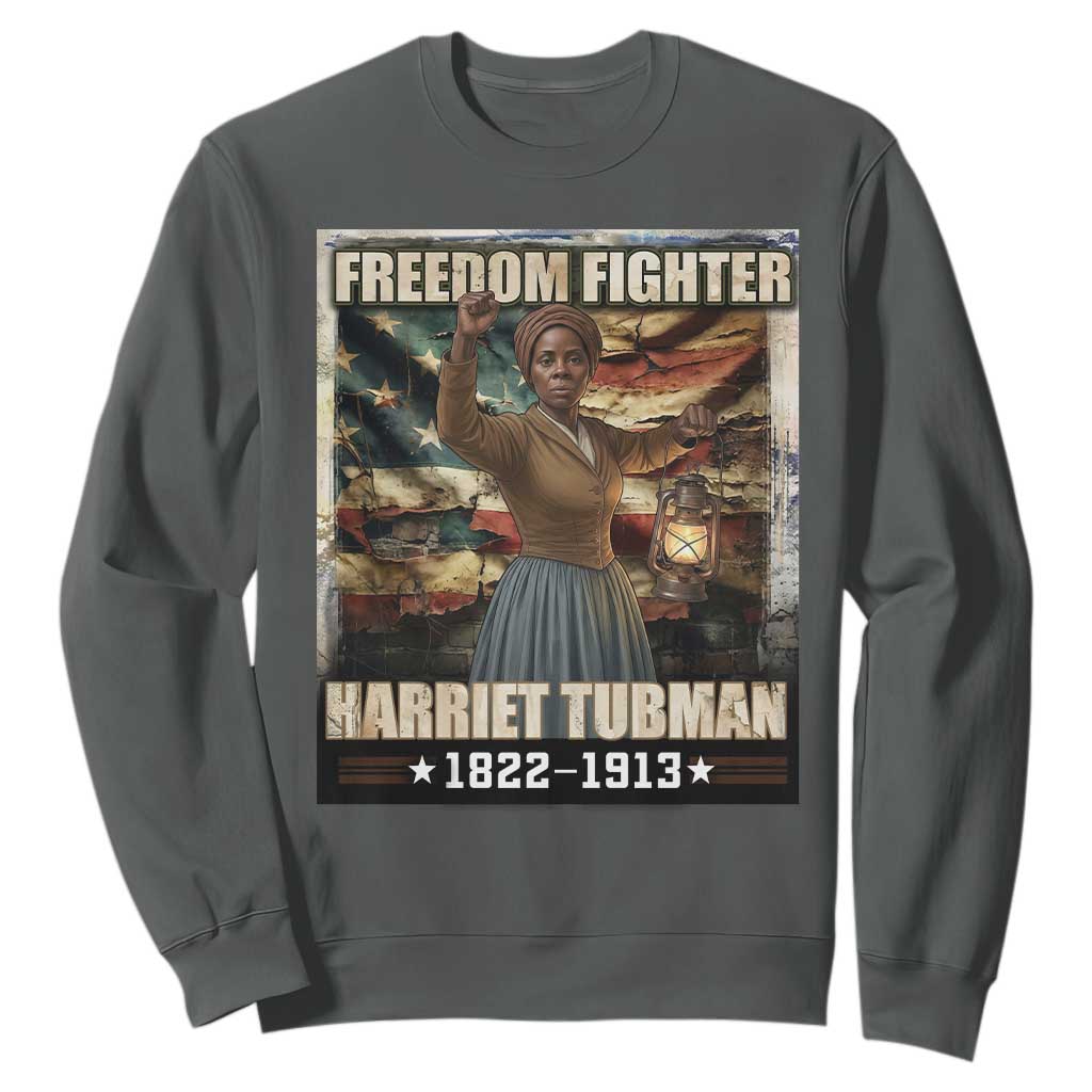 Harriet Tubman Sweatshirt Black History African American Leader Gift
