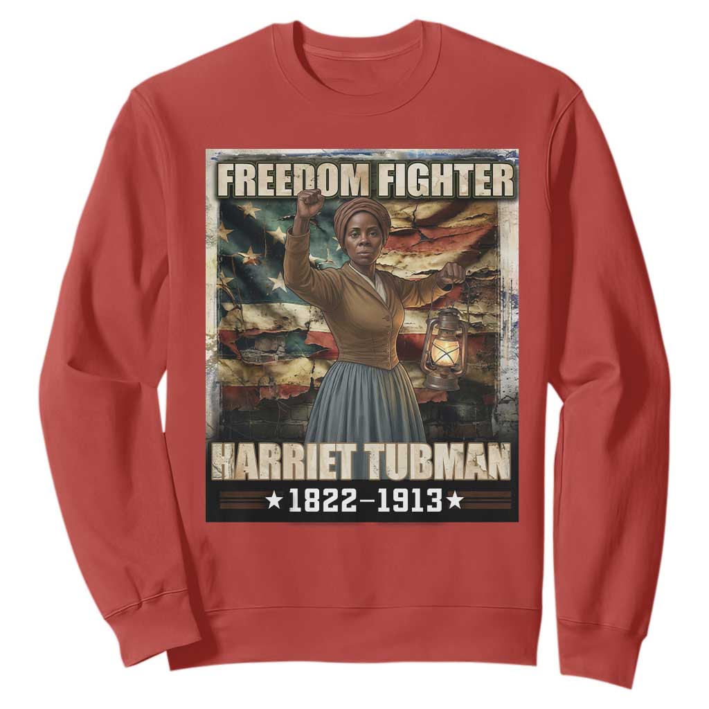 Harriet Tubman Sweatshirt Black History African American Leader Gift