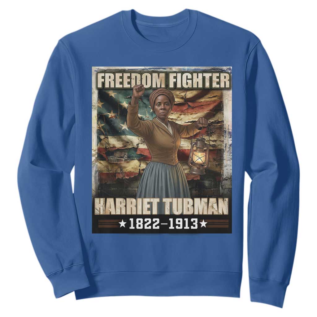 Harriet Tubman Sweatshirt Black History African American Leader Gift