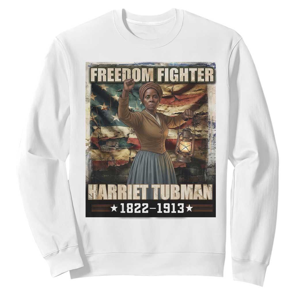 Harriet Tubman Sweatshirt Black History African American Leader Gift