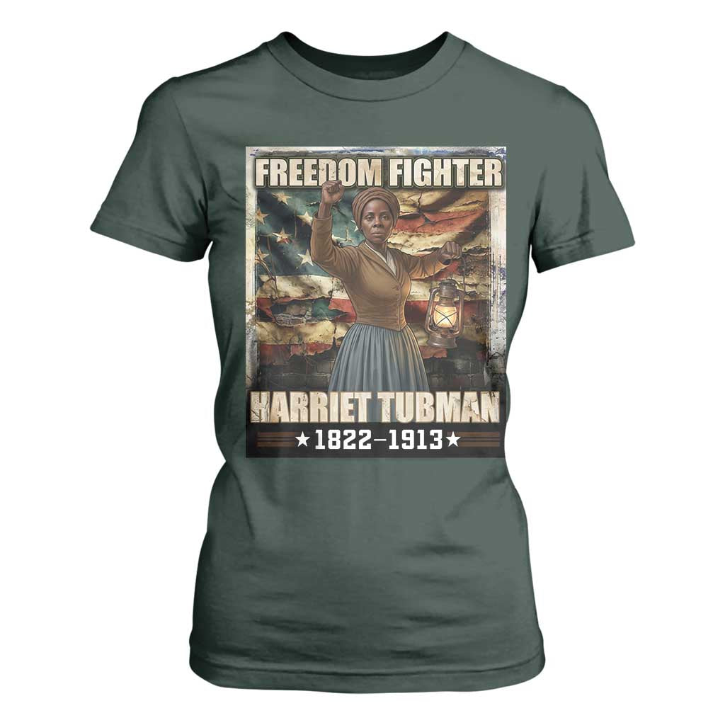Harriet Tubman T Shirt For Women Black History African American Leader Gift