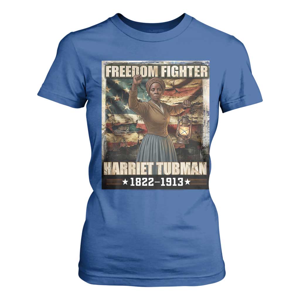 Harriet Tubman T Shirt For Women Black History African American Leader Gift