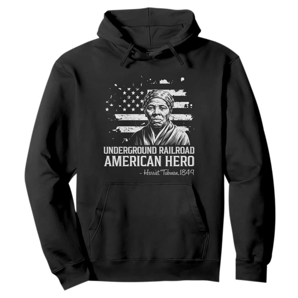 Harriet Tubman Hoodie Underground Railroad American Hero History