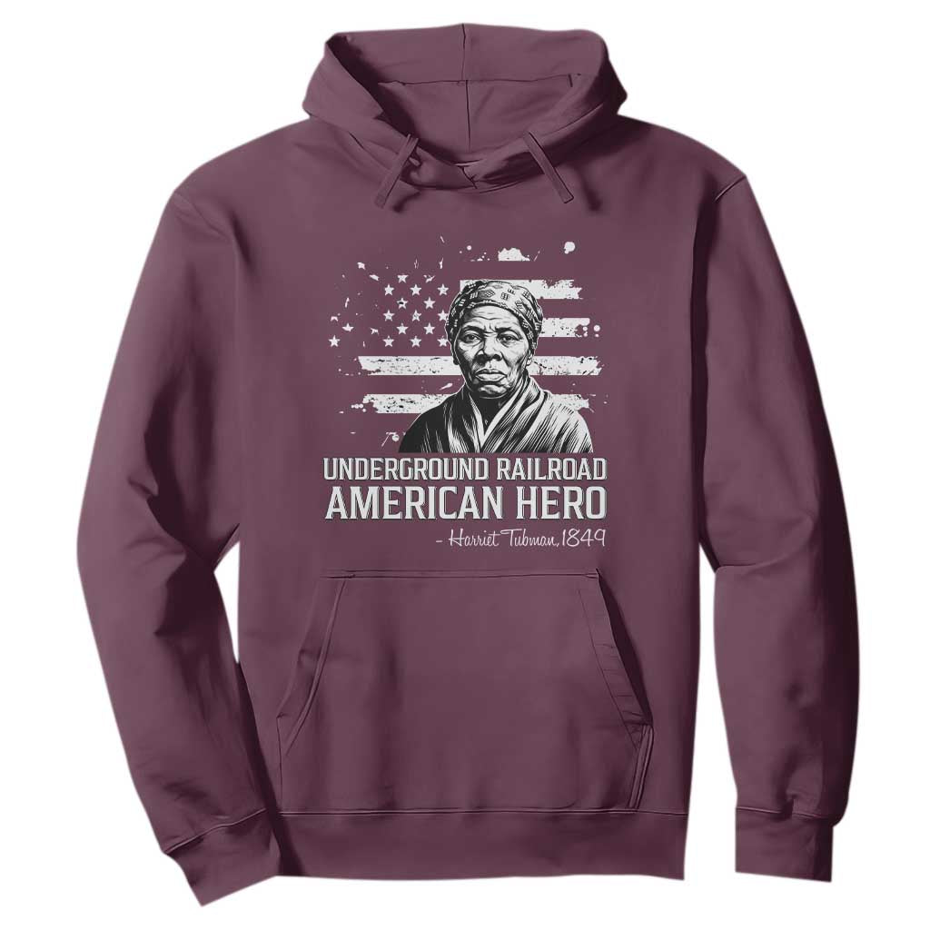 Harriet Tubman Hoodie Underground Railroad American Hero History
