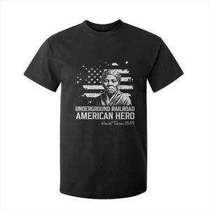 Harriet Tubman T Shirt For Kid Underground Railroad American Hero History