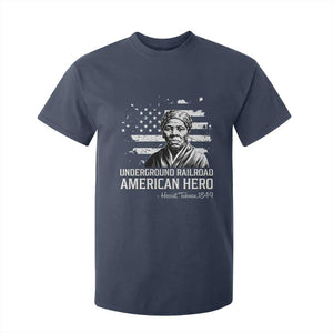 Harriet Tubman T Shirt For Kid Underground Railroad American Hero History