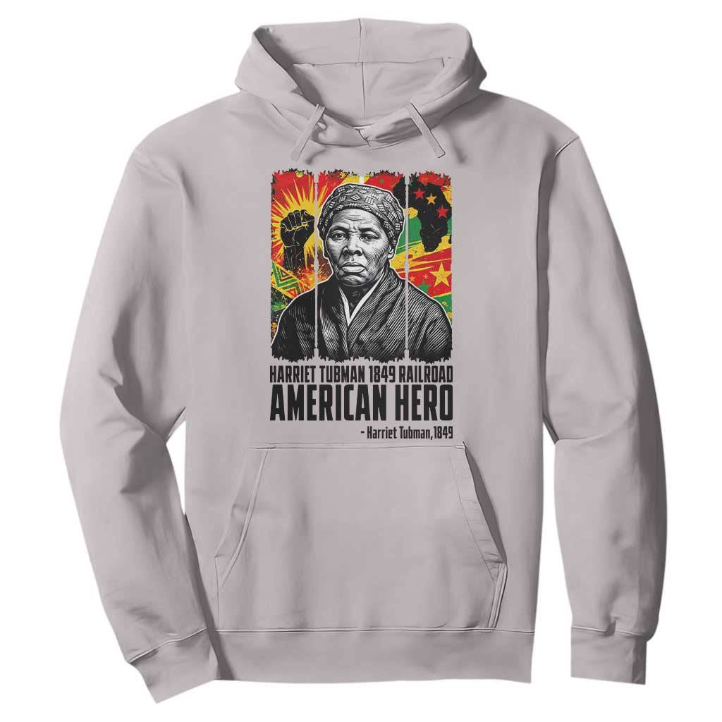 Harriet Tubman Black History Month Hoodie Underground Railroad American Hero History