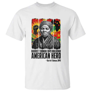 Harriet Tubman Black History Month T Shirt Underground Railroad American Hero History