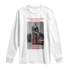 Harriet Tubman Long Sleeve Shirt Black History Month
