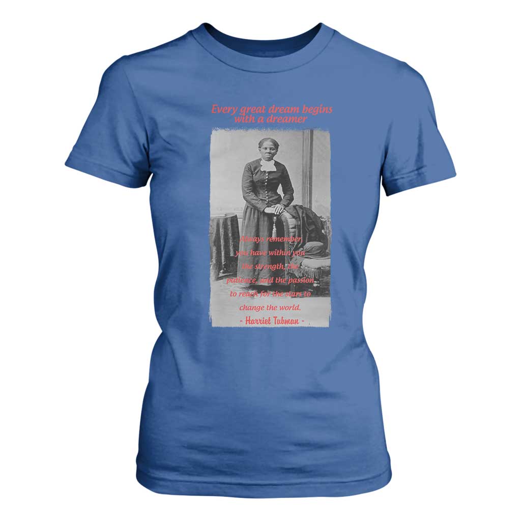 Harriet Tubman T Shirt For Women Black History Month
