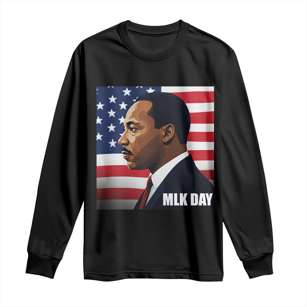 Martin Luther King Jr Long Sleeve Shirt Human Rights - African Pride