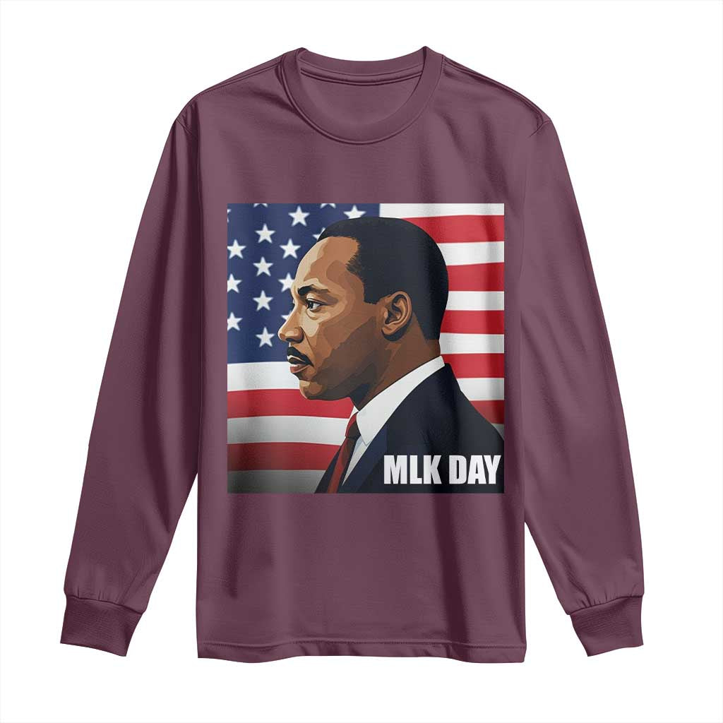 Martin Luther King Jr Long Sleeve Shirt Human Rights - African Pride