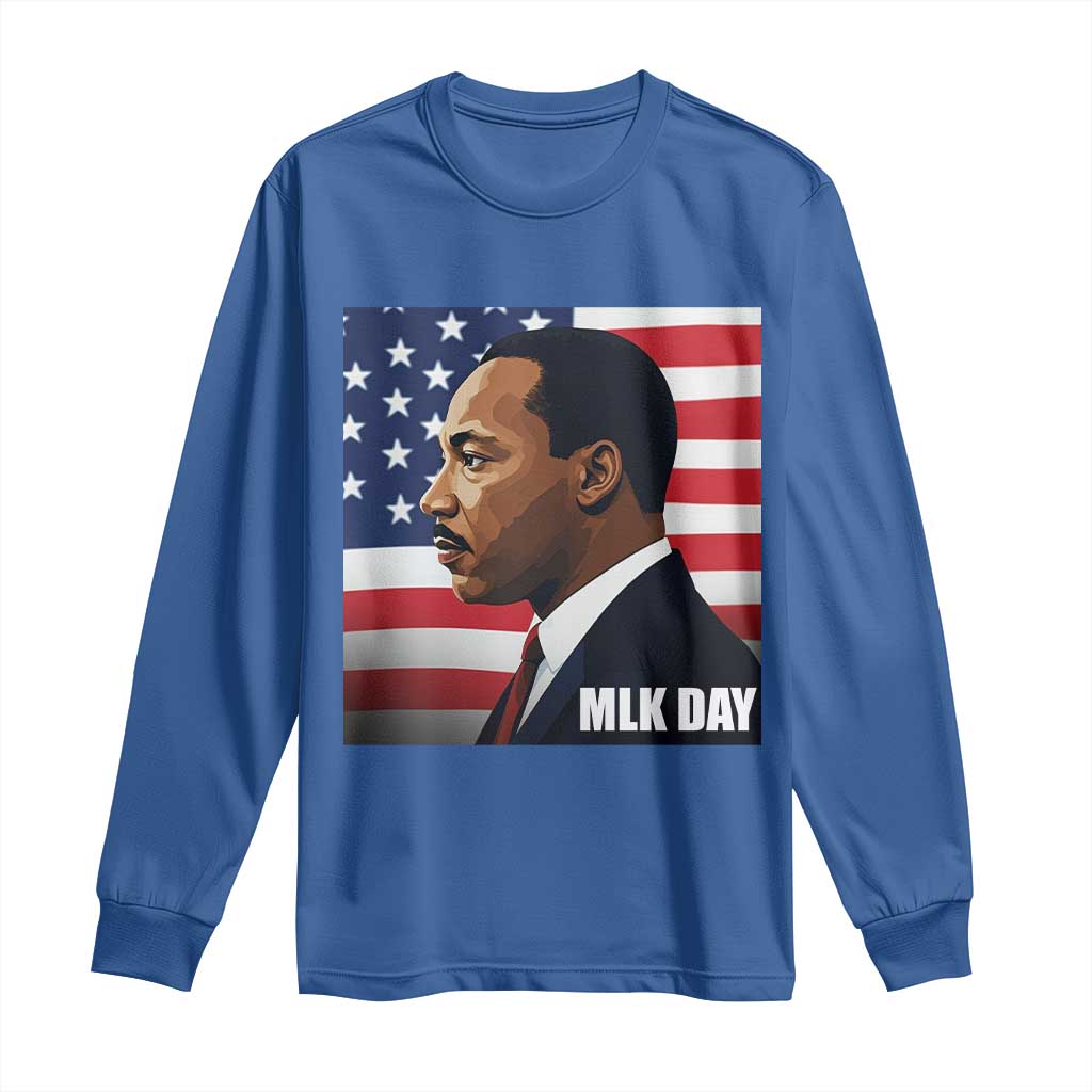 Martin Luther King Jr Long Sleeve Shirt Human Rights - African Pride