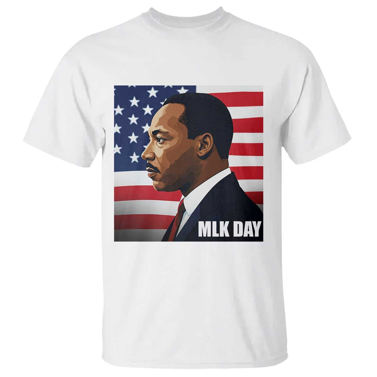 Martin Luther King Jr T Shirt Human Rights - African Pride