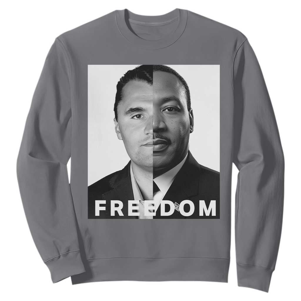 Freedom Charlie Kirk Sweatshirt Martin Luther King Jr - African Pride